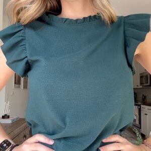 Irish Green Blouse